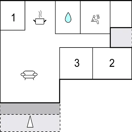 3 Bedroom Cozy In 別荘 *